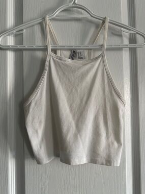 Divided Cream Double-Strap Cropped Camisole ptp 12.5” women’s xs